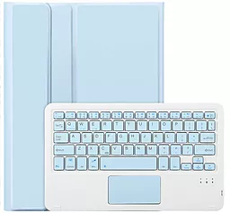 Чехол для планшета BeCover TouchPad с безпроводной клавиатурой для Samsung Galaxy Tab S9, Tab S9 FE Light Blue (712420) - фото Чехол для планшета BeCover TouchPad с безпроводной клавиатурой для Samsung Galaxy Tab S9, Tab S9 FE Light Blue (712420)