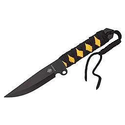 Нож Grand Way 2907 RB Black-Yellow - фото Нож Grand Way 2907 RB Black-Yellow