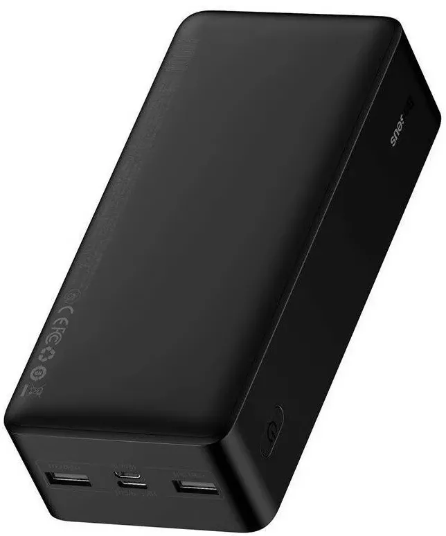 Повербанк Baseus Bipow Digital Display 30000mAh 15W Black (PPDML-K01) - фото 4