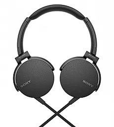 Навушники Sony MDR-XB550AP Black - мініатюра 2