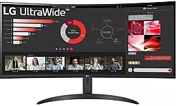 Монітор LG UltraWide 34WR50QC-B - фото Монітор LG UltraWide 34WR50QC-B