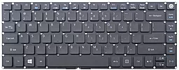 Клавиатура для ноутбука Acer AS E5-422 E5-473 без рамки черная