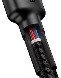 Кабель Baseus Cafule USB Type-C - Type-C 60w 3a 2м PD cable Black/Red (CATKLF-H91) - миниатюра 3 Кабель Baseus Cafule USB Type-C - Type-C 60w 3a 2м PD cable Black/Red (CATKLF-H91) - миниатюра 3