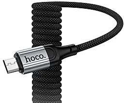 Кабель Hoco X121 USB-A - micro USB 12w 2.4a 1м cable Black - миниатюра 6 Кабель Hoco X121 USB-A - micro USB 12w 2.4a 1м cable Black - миниатюра 6