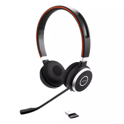 Навушники Jabra Evolve 65 SE MS Stereo Black (6599-833-309) - фото 1