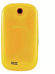 Задняя крышка корпуса Samsung S3650 Original Yellow