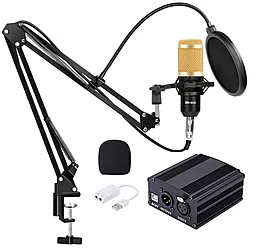 Конденсаторний мікрофон BM-800 з фантомним живленням і підставкою