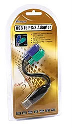 Кабель (шлейф) Cablexpert VE247 USB-2хPS/2 - миниатюра 2