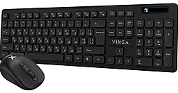 Комплект (клавіатура+мишка) Vinga KBSW-100 Black