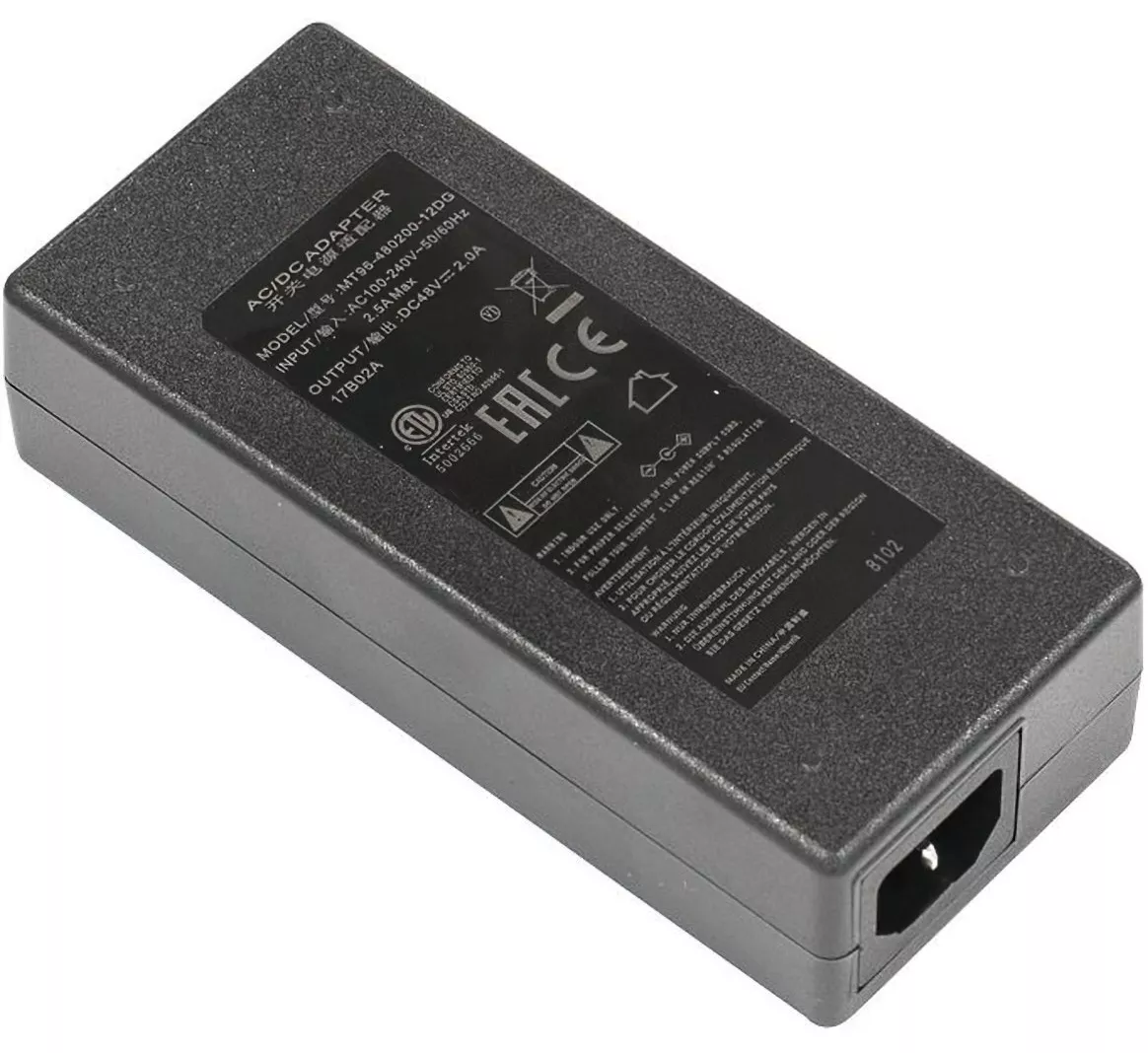 Блок питания Mikrotik 96w 48v 2a - фото 2