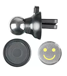 Автодержатель магнитный NICHOSI Magnet Holder Smile Black