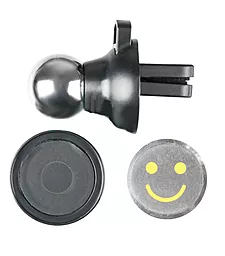 Держатель магнитный NICHOSI Magnet Holder Smile Black - фото Держатель магнитный NICHOSI Magnet Holder Smile Black