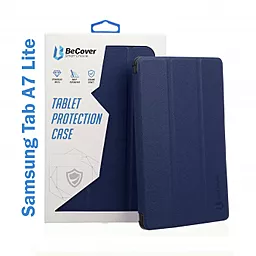 Чехол для планшета BeCover Smart Case для Samsung Galaxy Tab A7 Lite SM-T220, SM-T225 Deep Blue (706454) - фото Чехол для планшета BeCover Smart Case для Samsung Galaxy Tab A7 Lite SM-T220, SM-T225 Deep Blue (706454)