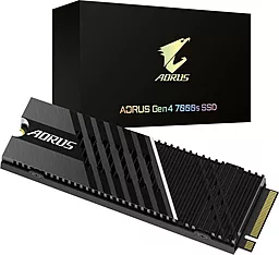 Накопичувач SSD Gigabyte AORUS Gen4 7000s 2 TB M.2 2280 (GP-AG70S2TB) - мініатюра 2