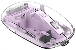 Компьютерная мышка XO M12 Bluetooth Purple - фото Компьютерная мышка XO M12 Bluetooth Purple