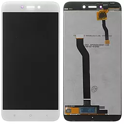 Дисплей Xiaomi Redmi 5A, Redmi Go з тачскріном, White - фото Дисплей Xiaomi Redmi 5A, Redmi Go з тачскріном, White