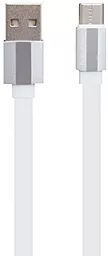 Кабель Borofone BU8 Glory USB-A - Type-C 15w 3a 1.2м cable White - фото Кабель Borofone BU8 Glory USB-A - Type-C 15w 3a 1.2м cable White