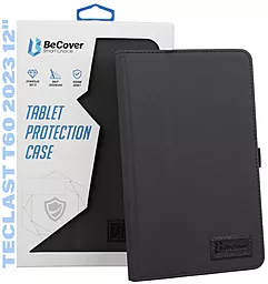 Чехол для планшета BeCover Slimbook для Teclast T60 2023 12" Black (711264) - фото Чехол для планшета BeCover Slimbook для Teclast T60 2023 12" Black (711264)