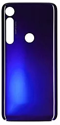Задняя крышка корпуса Motorola Moto G8 Plus XT2019 Dark Blue - фото Задняя крышка корпуса Motorola Moto G8 Plus XT2019 Dark Blue