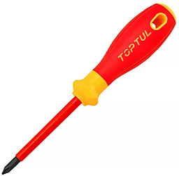 Отвёртка TOPTUL VDE Pro-Plus Series PH1x80 мм 1000V (FBEF0108V4) - фото Отвёртка TOPTUL VDE Pro-Plus Series PH1x80 мм 1000V (FBEF0108V4)