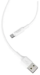 Кабель Hoco X25 Soarer Charged USB-A - micro USB 10w 1м cable White - мініатюра 2