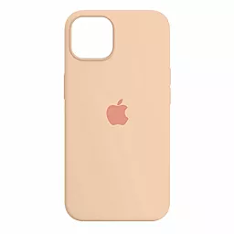 Чехол Silicone Case Full для Apple iPhone 15 Pro Max Grapefruit