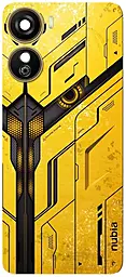 Задняя крышка корпуса ZTE Nubia Neo со стеклом камеры Yellow - фото Задняя крышка корпуса ZTE Nubia Neo со стеклом камеры Yellow