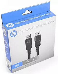 Відеокабель HP DisplayPort - DisplayPort м1.2 4k 60hz 2m black (DHC-DP01-2M) - мініатюра 5