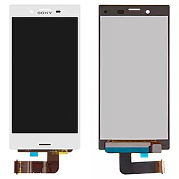 Дисплей Sony Xperia X Compact (F5321, SO-02J) з тачскріном, оригінал, White