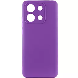 Чохол Lakshmi Silicone Cover Full Camera для Xiaomi Redmi Note 13 Pro 4G, Poco M6 Pro 4G Purple