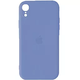 Чехол Silicone Case Full Camera Square для Apple iPhone XR Glicine - фото Чехол Silicone Case Full Camera Square для Apple iPhone XR Glicine