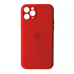 {"ru": "Чехол", "uk": "Чохол"} Silicone Case Full Camera для Apple iPhone 11 Pro Max Red