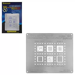BGA трафарет (для реболлинга) Mechanic S24-53 Huawei HI series CPU 3 - фото BGA трафарет (для реболлинга) Mechanic S24-53 Huawei HI series CPU 3
