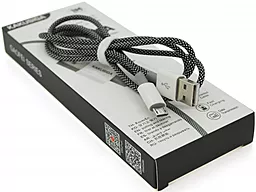 Кабель USB iKaku KSC-723 12W 2.4A micro USB Cable Black