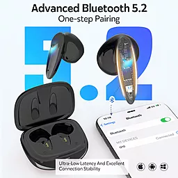 Навушники Dacom G10 Black - мініатюра 3 Навушники Dacom G10 Black - мініатюра 3