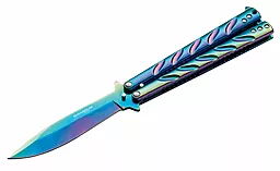 Нож Boker Balisong Rainbow (06EX401) - фото Нож Boker Balisong Rainbow (06EX401)
