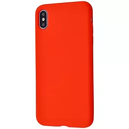 Чехол Wave Full Silicone Cover для Apple iPhone XS Max Red
