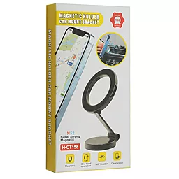 Держатель магнитный EasyLife CT-158 Black - миниатюра 2 Держатель магнитный EasyLife CT-158 Black - миниатюра 2