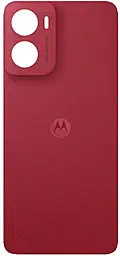 Задняя крышка корпуса Motorola Moto G05 Original Plum Red - фото Задняя крышка корпуса Motorola Moto G05 Original Plum Red