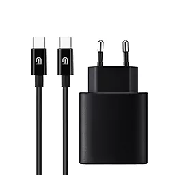 Сетевое зарядное устройство ArmorStandart ABMHJ83 20w PD USB-C power adapter + USB-C to USB-C cable black (ARM77723) - фото Сетевое зарядное устройство ArmorStandart ABMHJ83 20w PD USB-C power adapter + USB-C to USB-C cable black (ARM77723)