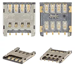 Конектор SIM-карти Nomi i5010 Evo M Sim2 - фото Конектор SIM-карти Nomi i5010 Evo M Sim2
