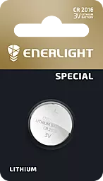 Батарейки Enerlight CR2016 Lithium 1шт