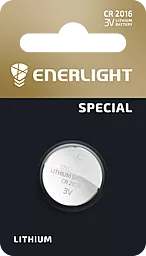 Батарейки Enerlight CR2016 Lithium 1шт 3 V - фото Батарейки Enerlight CR2016 Lithium 1шт 3 V