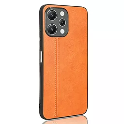 Чехол Cosmic Leather Case для Xiaomi Redmi 12 4G Orange - миниатюра 2