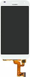 Дисплей Huawei Ascend G7 (G760, G7-L01, G7-L03, G7-L11, G7-UL20, G7-TL00) с тачскрином, White - фото Дисплей Huawei Ascend G7 (G760, G7-L01, G7-L03, G7-L11, G7-UL20, G7-TL00) с тачскрином, White
