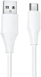 Кабель Hoco X124 Bien silicone USB-A - Type-C 15w 3a 1м cable White - фото Кабель Hoco X124 Bien silicone USB-A - Type-C 15w 3a 1м cable White