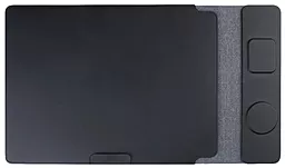 Подставка-чехол для ноутбука Stand S100 з БЗП 4in1 15W (13-14'') Black - фото Подставка-чехол для ноутбука Stand S100 з БЗП 4in1 15W (13-14'') Black