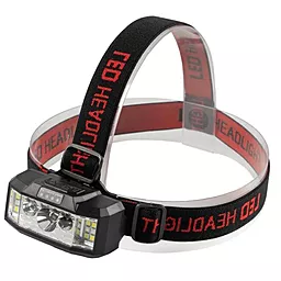 Налобний ліхтарик Bailong Police 910A-XPE+12SMD(white+red) (1x18650) - фото Налобний ліхтарик Bailong Police 910A-XPE+12SMD(white+red) (1x18650)