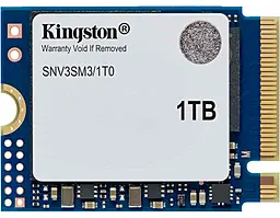 SSD Накопитель Kingston NV3 1TB M.2 NVMe (SNV3SM3/1T0) - фото SSD Накопитель Kingston NV3 1TB M.2 NVMe (SNV3SM3/1T0)