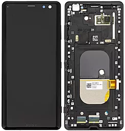Дисплей Sony Xperia XZ3 (H8416, H9436, H9493, H9496) з тачскріном і рамкою, оригінал, Black